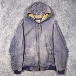 Lakin McKey Jacket Mens M Vtg Workwear Sherpa Utility 90s USA Carhartt Detroit